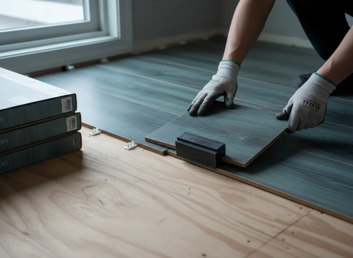 Luxury Vinyl Plank Installation company in Fultonham, OH